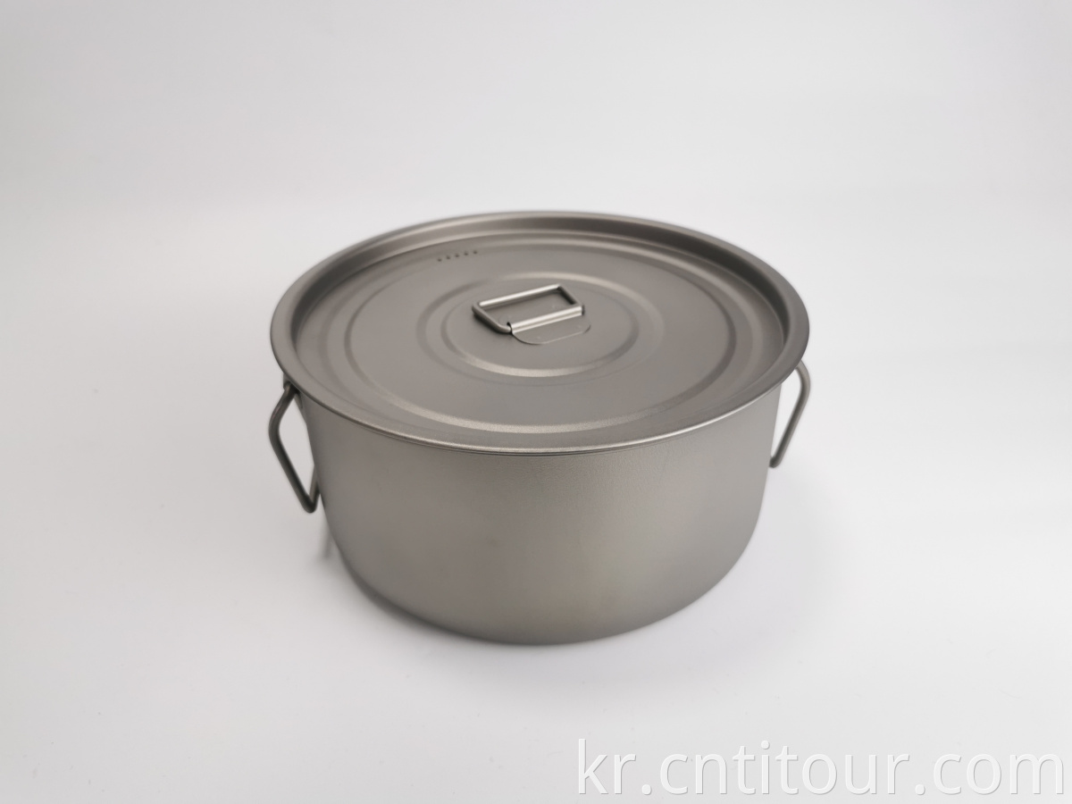 Twin Handle Titanium Pot